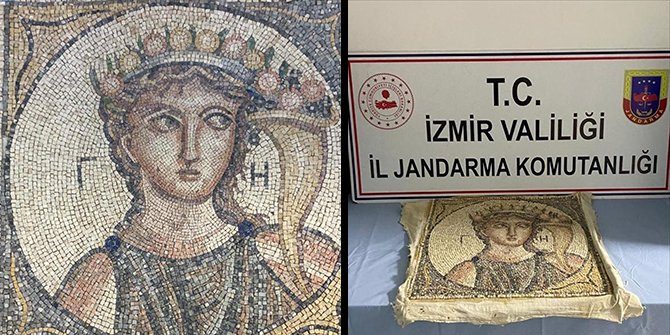 İzmir'de satışa hazır halde yakalandı. Tam 2 bin yıllık ve Roma dönemine ait