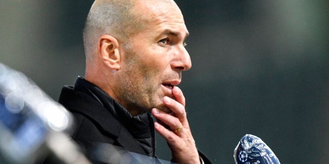 Zinedine Zidane’dan kötü haber