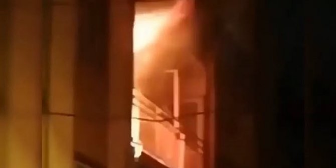 İzmir'de yangın. Genç kadın kurtarılamadı