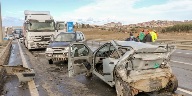 Edirne'de zincirleme kaza: 1 vatandaş hayatını kaybetti