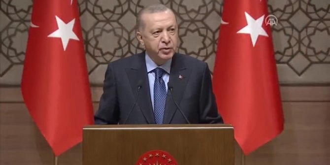 Cumhurbaşkanı Erdoğan'dan yerli aşı açıklaması