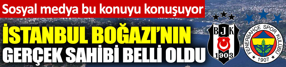 İstanbul Boğazı'nın gerçek sahibi belli oldu! Sosyal medya bu soruyla çalkalanıyor