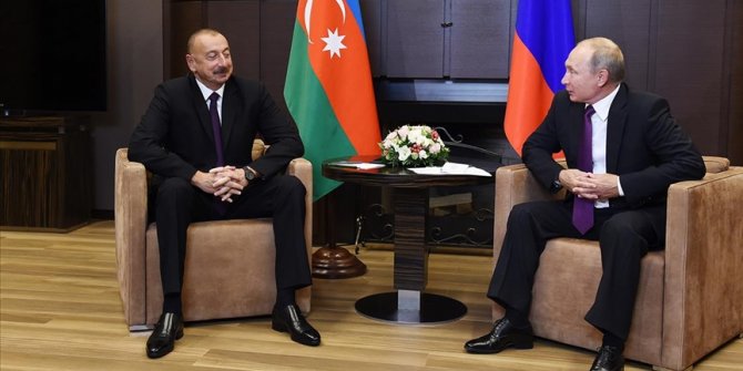 Putin ve Aliyev Türk-Rus Ortak Gözlem Merkezini görüştü