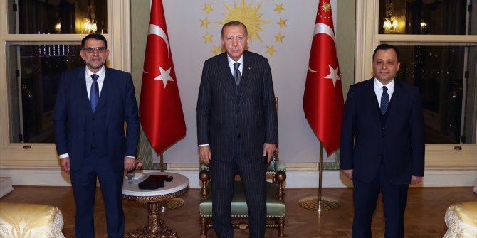 Cumhurbaşkanı Erdoğan, Kuzey Makedonya Anayasa Mahkemesi Başkanı Murat'ı kabul etti