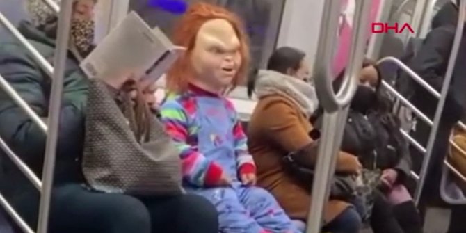 Katil bebek Chucky ile viral olan sosyal deney