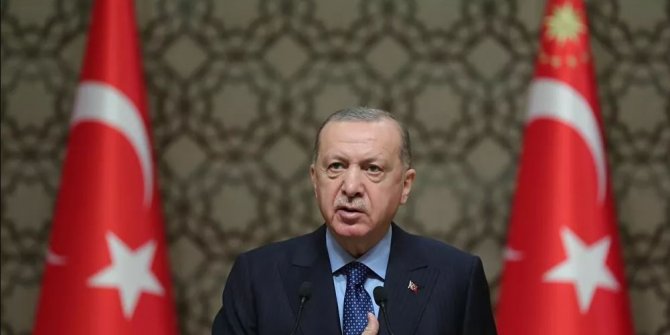 Erdoğan ödül töreninde konuştu