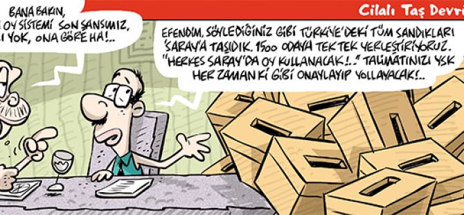 1 Ekim 2015 / Günün Karikatürü / Emre ULAŞ