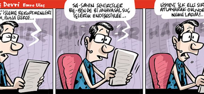 3 Ocak 2016 / Günün Karikatürü / Emre ULAŞ