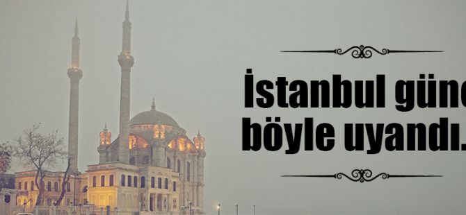 İstanbul siste kayboldu