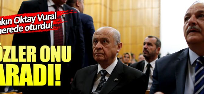 MHP grup toplantısında gözler üzerindeydi bakın nerede oturdu!