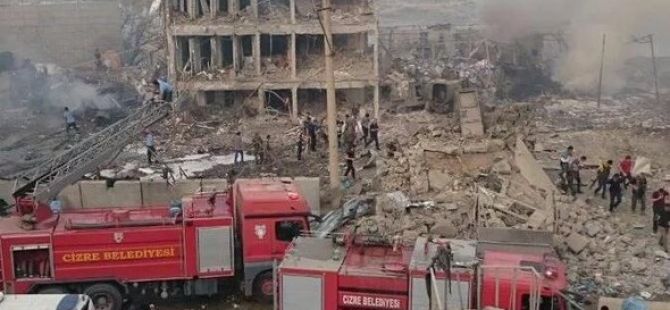 Cizre'deki saldırıdan ilk görüntüler