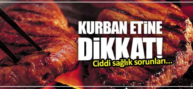 Kurban etine dikkat