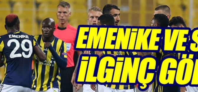 Emenike ve Sow'dan ilginç sevinç