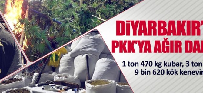 Diyarbakır'da PKK'ya ağır darbe