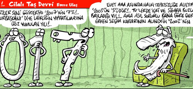 03 OCAK 2017 / Günün Karikatürü / Emre ULAŞ