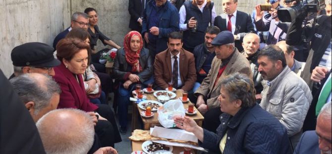 Akşener: Erdoğan töhmet altında kaldı!