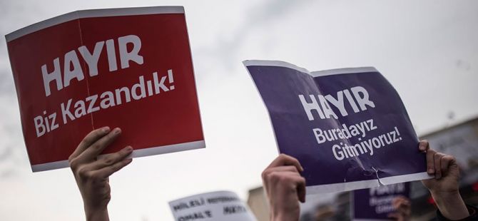 'Hayır' protestoları İstanbul'da devam etti