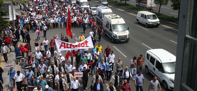 Dünya basını 'Adalet Yürüyüşü'nü böyle gördü