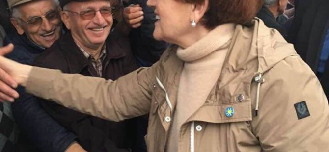 Meral Akşener'in Edirne programından çarpıcı kareler