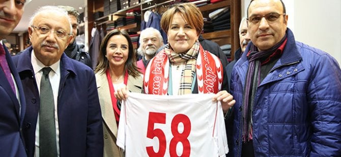 Meral Akşener Sivas'ta