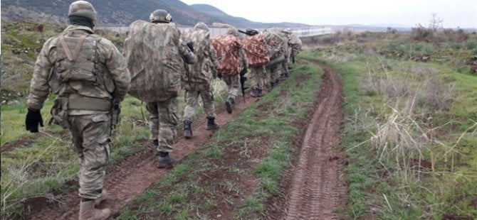 Afrin'deki kara harekatından ilk fotoğraflar