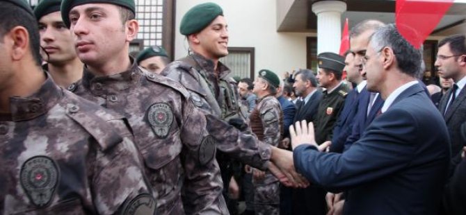 Özel harekat polisleri, Rize'den Afrin'e uğurlandı