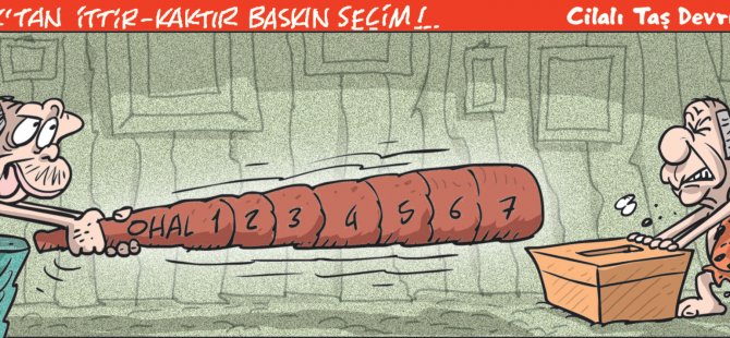20 Nisan 2018 / Günün Karikatürü / Emre ULAŞ