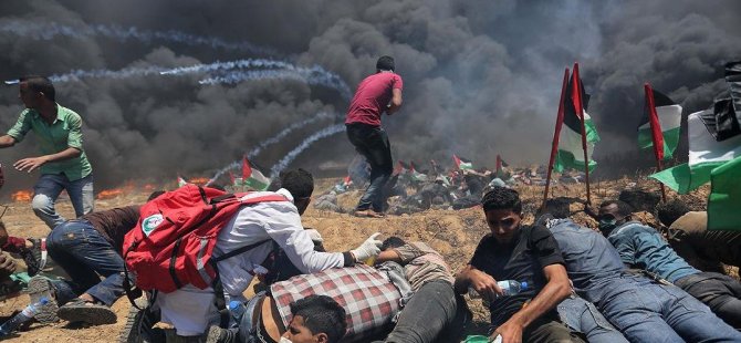 Gazze'de kanlı pazartesi