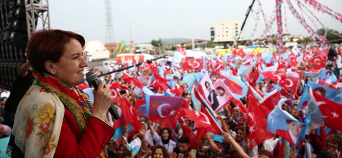 Akşener Osmaniye'de konuştu