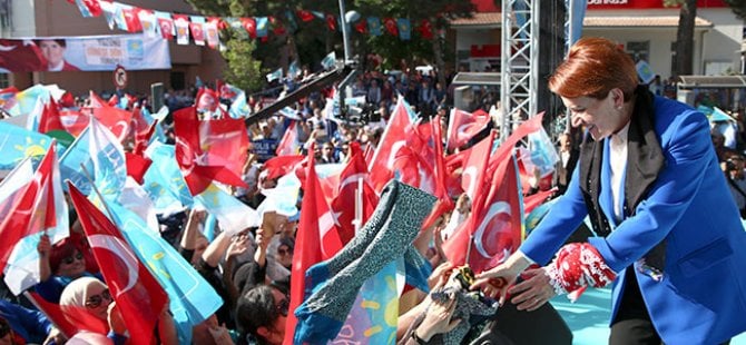 Çankırı'da Meral Akşener rüzgarı