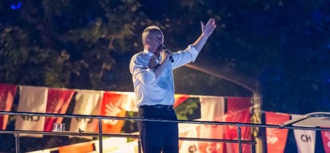 Muharrem İnce'den Kadıköy'de gece yürüyüşü