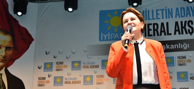 Akşener, "Kadir Gecesi size söz veriyorum"