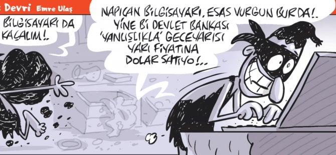 11 Eylül 2018 / Günün Karikatürü / Emre ULAŞ