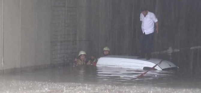 Hadımköy’de su baskını!