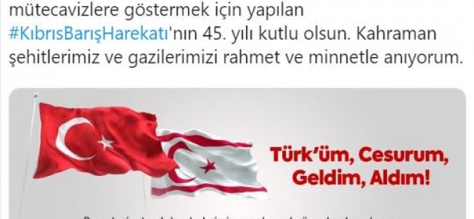 Muhalefetin gündemi Kıbrıs Harekatı