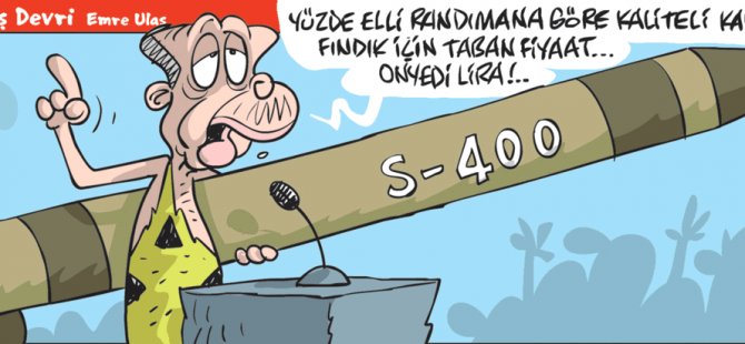 28 Temmuz 2019 / Günün Karikatürü / Emre ULAŞ