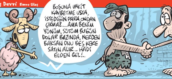 13 Ağustos 2019 / Günün Karikatürü / Emre ULAŞ