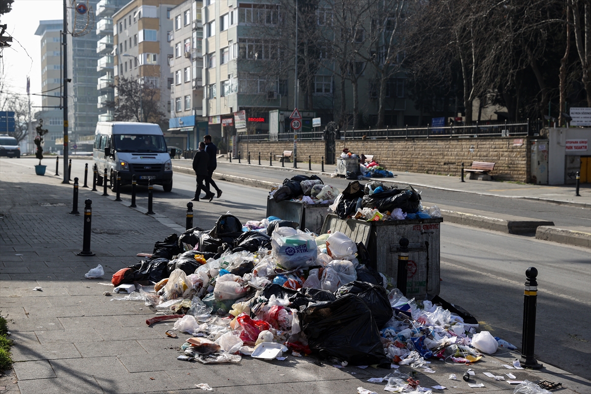 Maltepe'de çöp toplama gerginliği