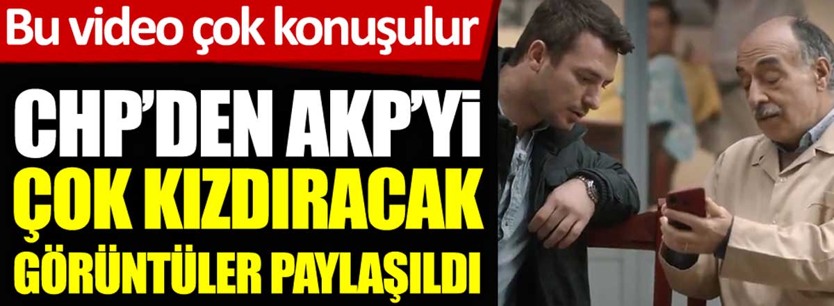 CHP'den AKP'yi çok kızdıracak görüntüler paylaşıldı. Bu video çok konuşulur. Tıkır tıkır çalışıyoruz
