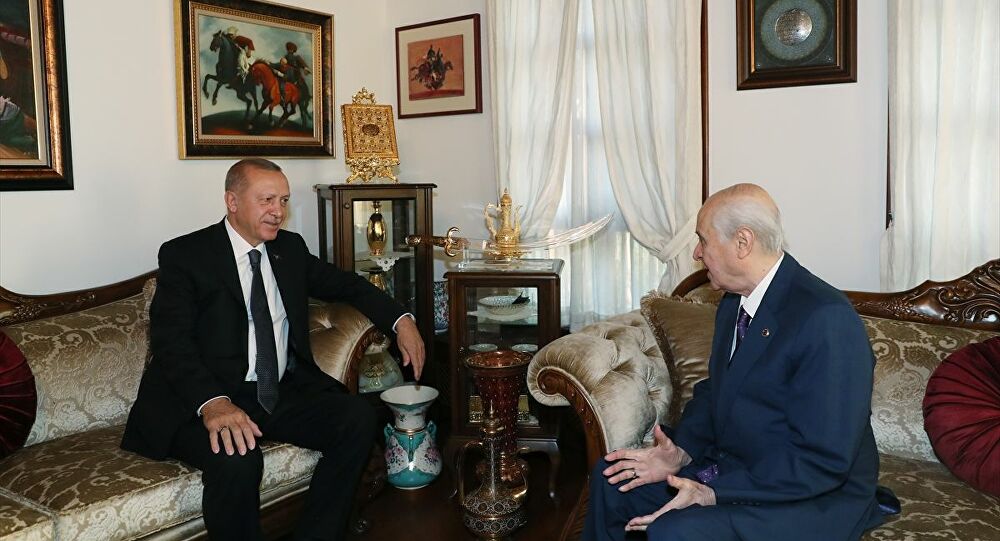 Cumhurbaşkanı Erdoğan Bahçeli'yi ziyaret etti