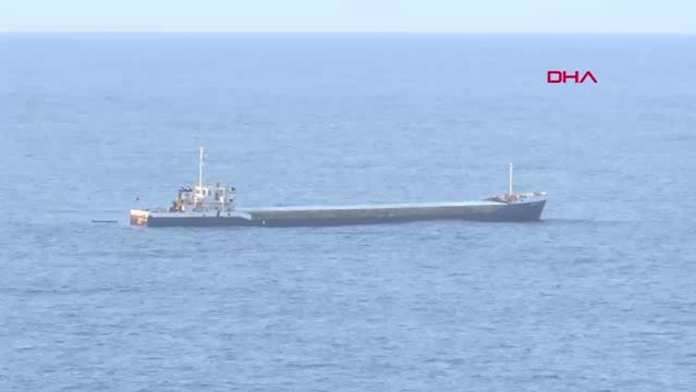 Şile'de arıza yapan gemide mahsur kalan 9 kişi kurtarıldı