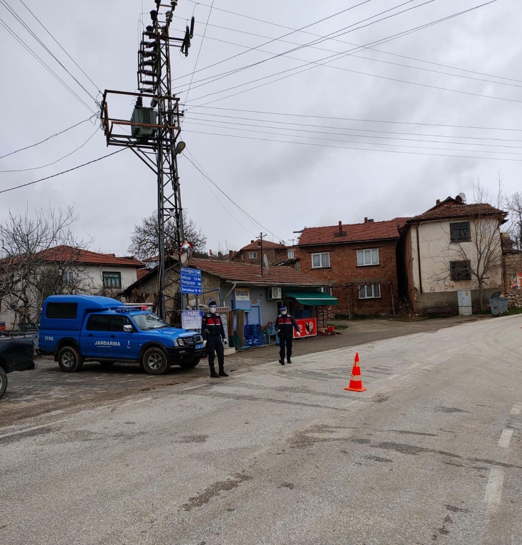 Eskişehir’de 350 nüfuslu mahalleye korona karantinası