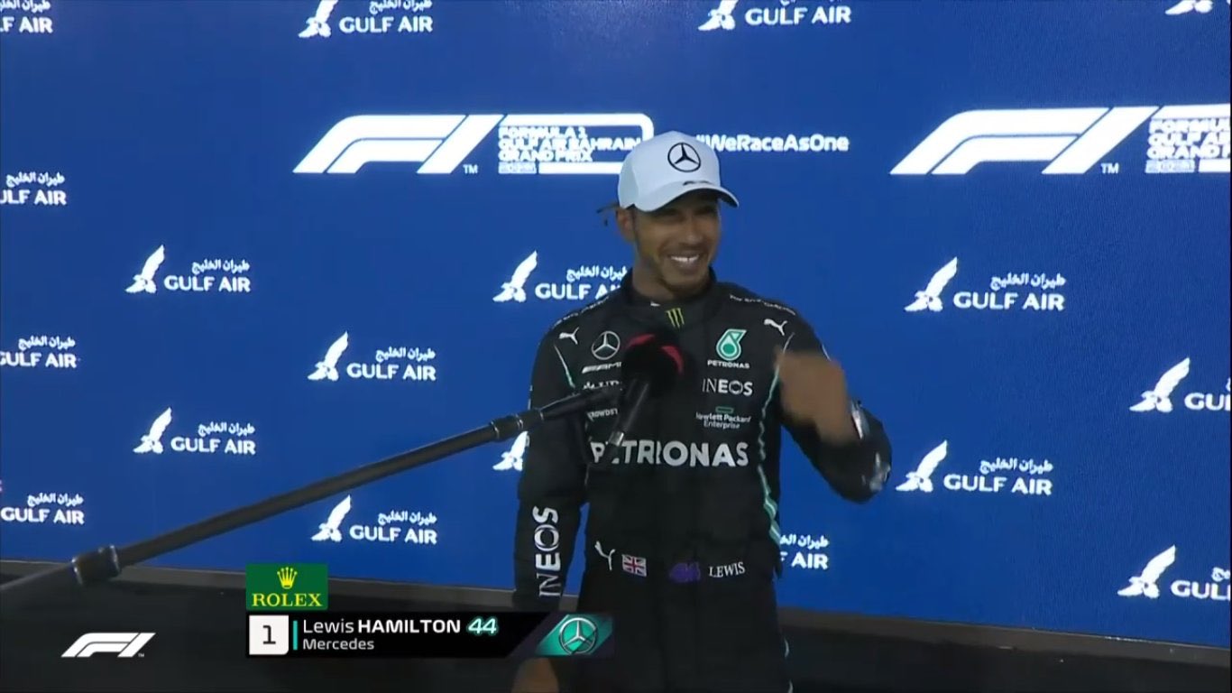 Nefes kesen Bahreyn Grand Prix'sini Hamilton kazandı