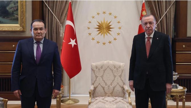 Erdoğan, Türk Konseyi Genel Sekreteri Amreyev’i kabul etti