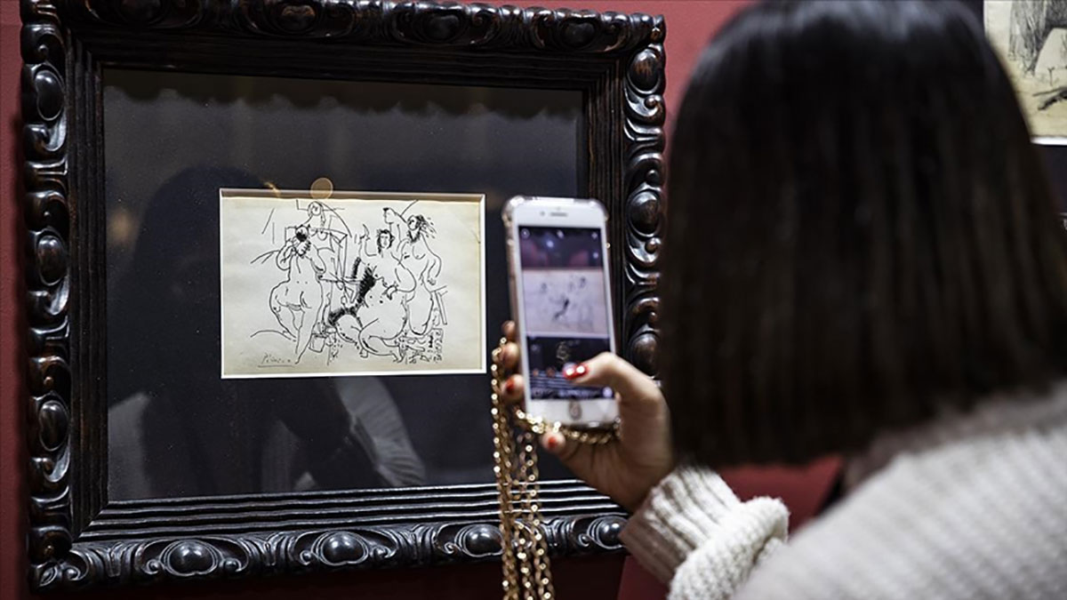 Picasso’nun eseri 34 bin Euro’ya satılıyor