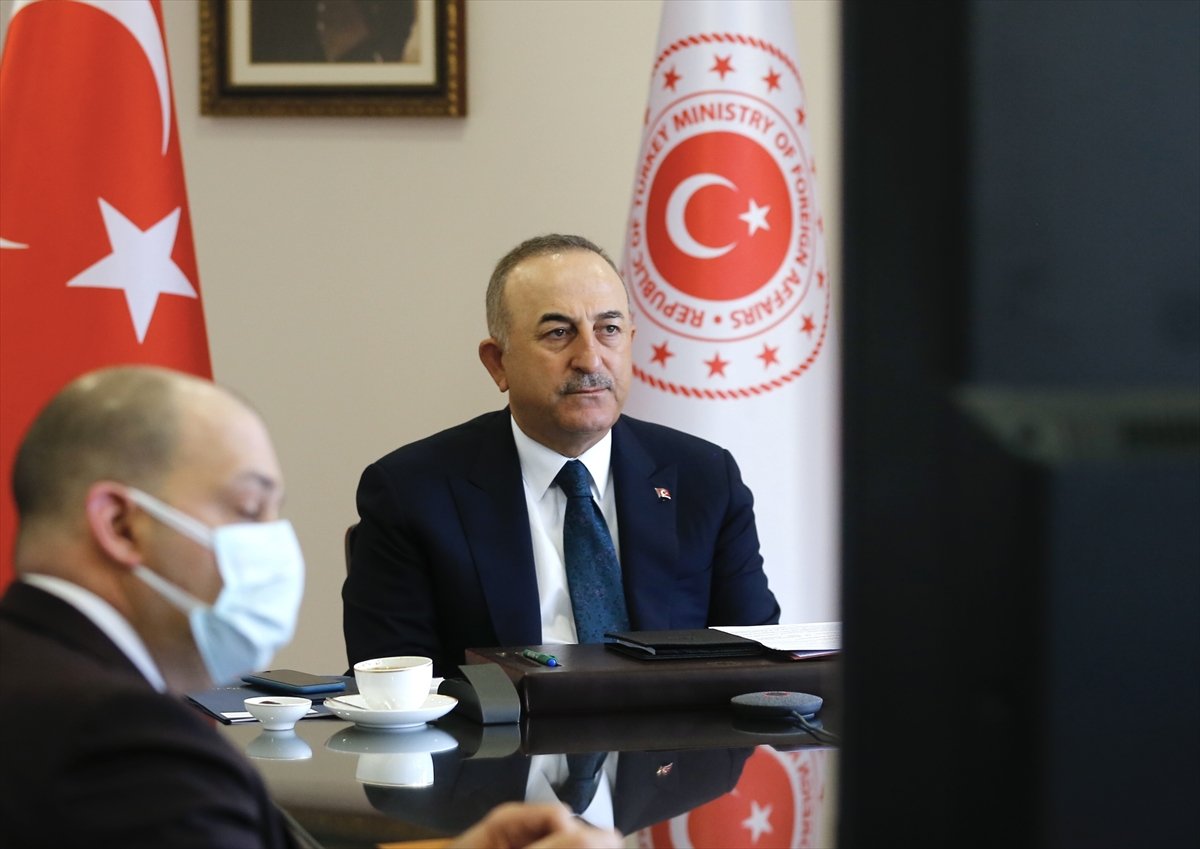 Çavuşoğlu D-8 Dışişleri Bakanları Toplantısı'nın açılışında konuştu