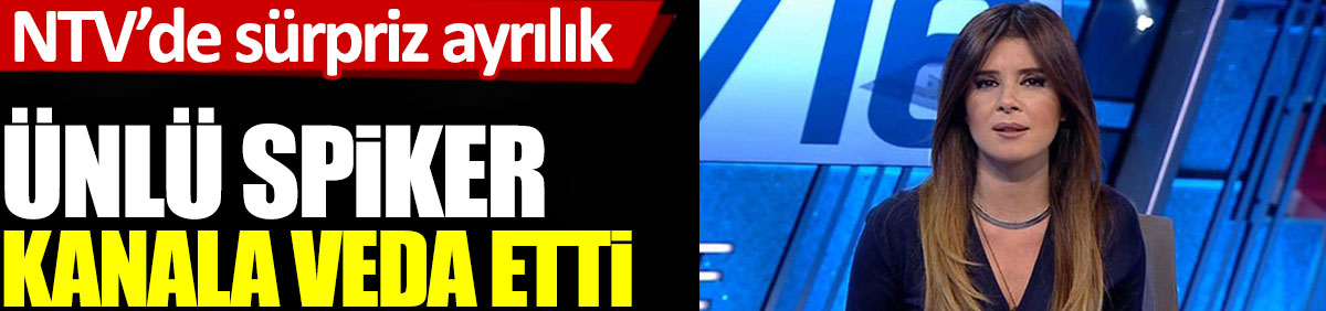 NTV’de sürpriz ayrılık. Ünlü spiker Tuğba Dural kanala veda etti