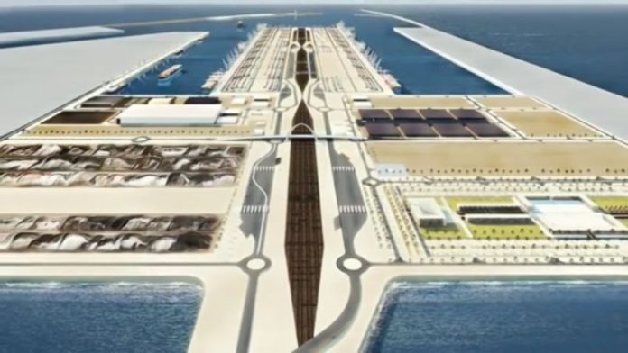 Irak Başbakanı Kazımi, Süveyş'e alternatif olacak Fav Limanı'nın temelini attı