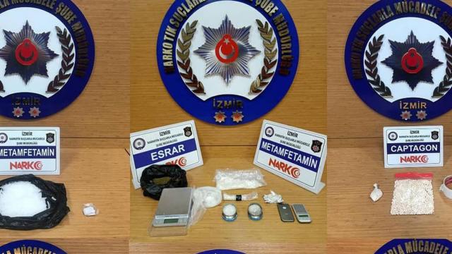 İzmir'de uyuşturucu operasyonları: 14 şüpheli tutuklandı