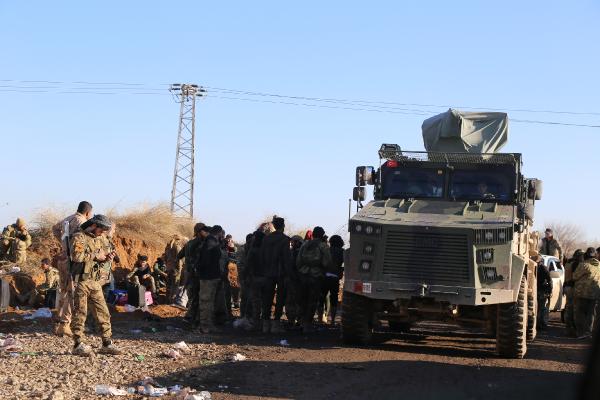 Tel Abyad'da 30 kilo patlayıcı ele geçirildi